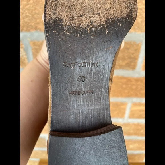 See By Chloe Women's Wrap Strap Ankle Boot 40 - Picture 10 of 15